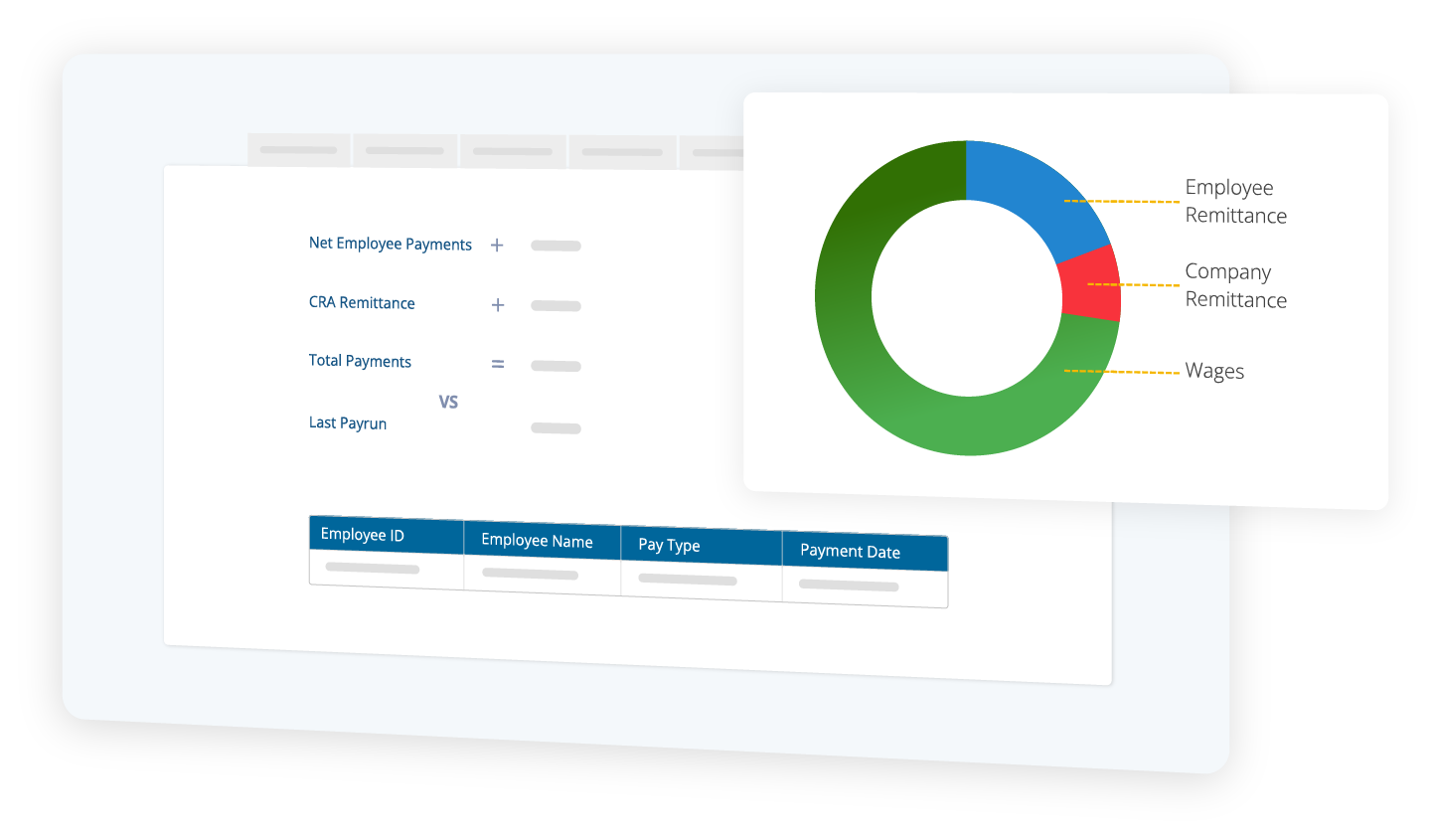 screenshot of Payment Evolution